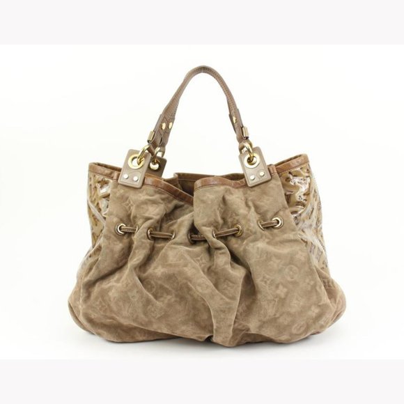 Louis Vuitton Brown Suede x Patent Irene Coco Hobo Bag 67lk322s - Picture 5 of 12